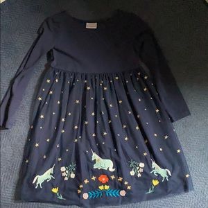 Navy tulle Hanna Anderson dress